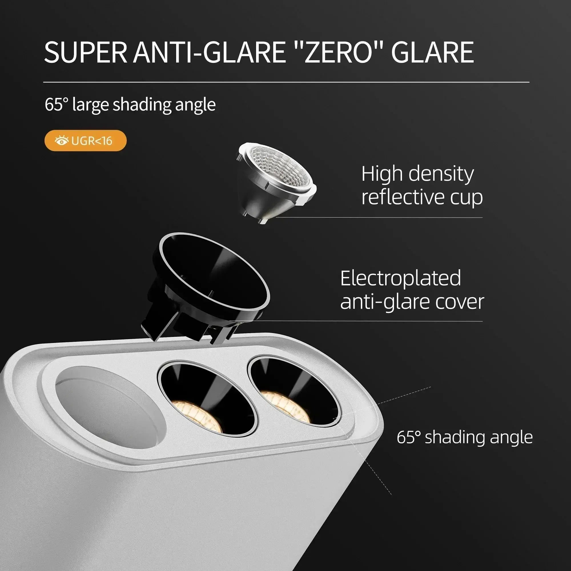 Magnetic Adjustable Angel LED Spotlight - Mira Lampasa.com