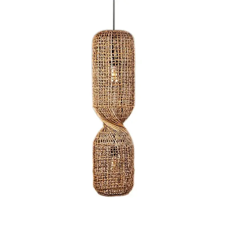 Kira – Vintage-Style Wicker LED Pendant Light for Classic, Cozy Spaces Kozyled