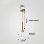 Orya – Artistic Modern Amber Glass LED Pendant Lamp Lampasa.com