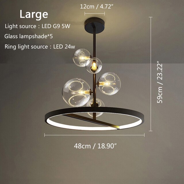 Nordic Art LED Pendant Lamp Zayden™ ( OUTLET DEAL! )