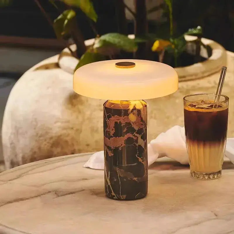 Nova – Contemporary Marble LED Desk Lamp Lampasa.com