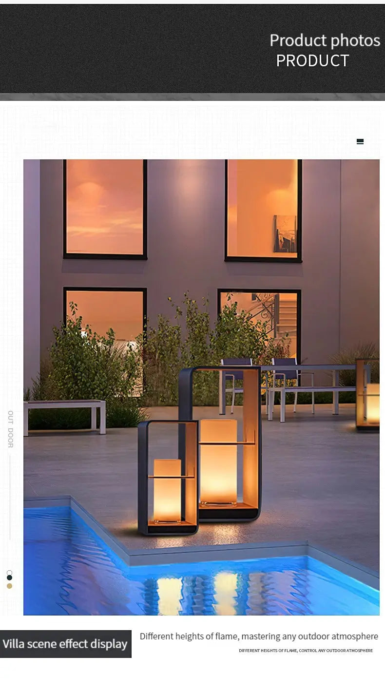 Outdoor Garden/Balcony LED Lamp Elof SPINGAR.COM