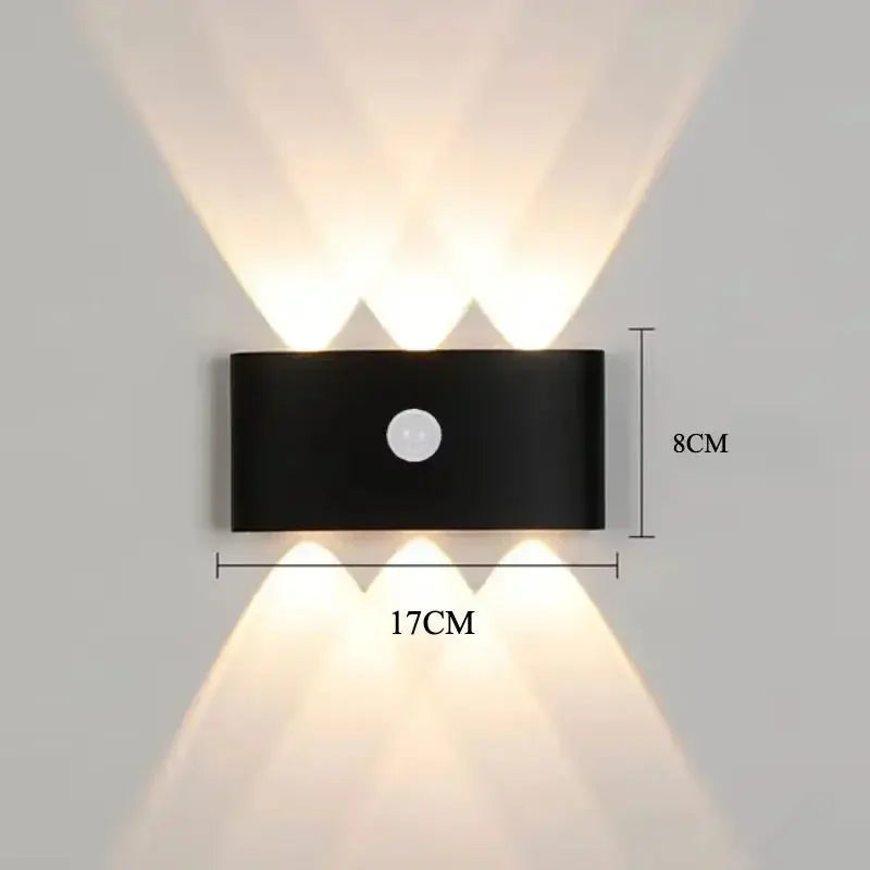Darya – Modern Up-and-Down LED Outdoor Wall Lamp for Stylish Illumination Kozyled