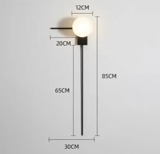 Gunnar – Round Frosted Glass LED Pendant Light with Black Finish for Dining Tables and Bars Kozyled.com