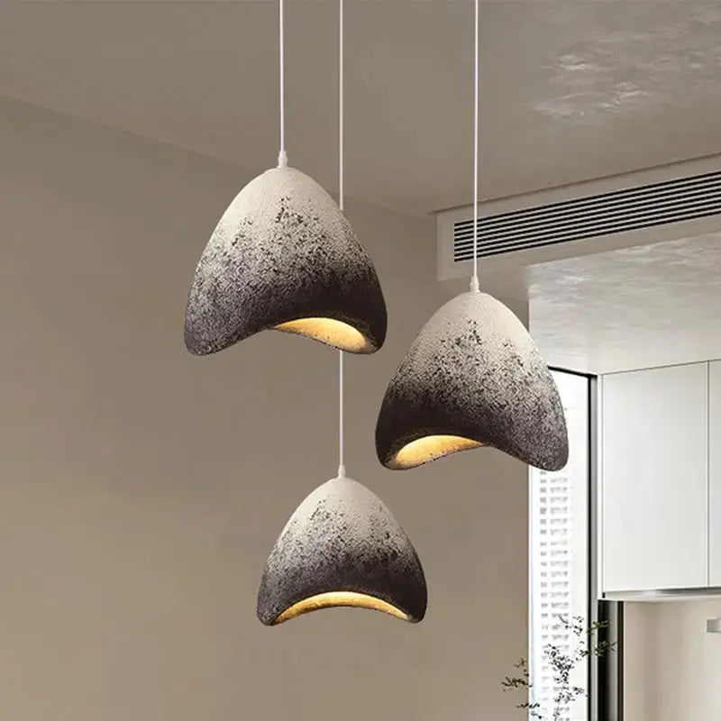 Kaia – Handmade Japandi Wabi-Sabi LED Pendant Light for Serene, Minimalist Interiors Kozyled.com