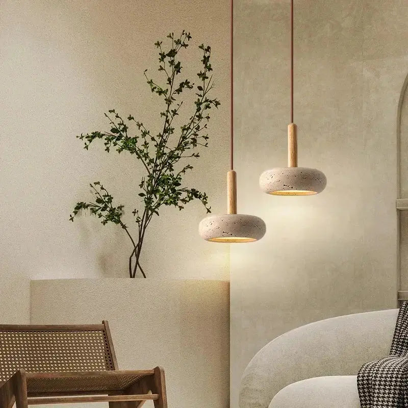 Olav – Premium Natural Stone Pendant Lamp for Elegant and Timeless Design Kozyled