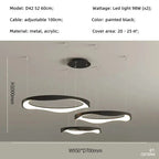 Luuk – Modern Dimmable LED Pendant Light with Creative Design Lampasa.com