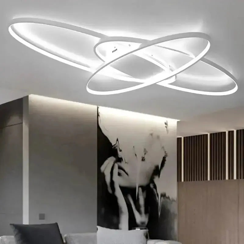 Ezria – Creative Geometric LED Ceiling Lamp Lampasa.com
