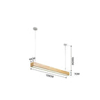 Ravien – Nordic Modern Solid Wood LED Pendant Lamp Lampasa.com