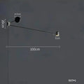 Arden – Adjustable Swing Arm Wall Lamp Lampasa.com