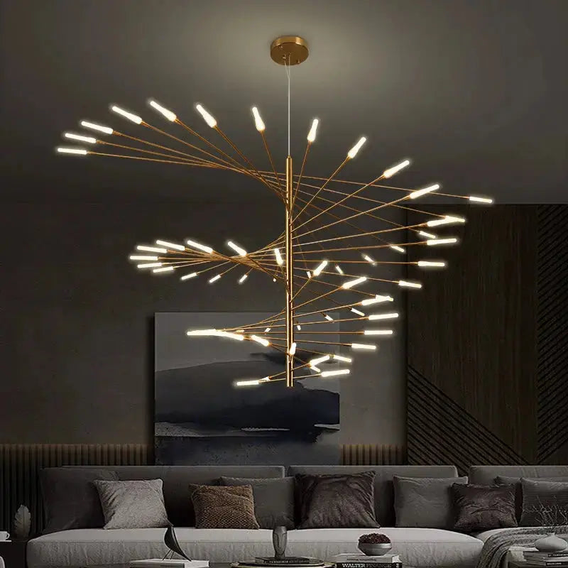 Alexander – Decorative Scandinavian fireworks style Dimmable LED Pendant Lamp Lampasa.com