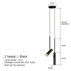 Scandinavian Minimalist LED Pendant Lamp Bendik SPINGAR.COM