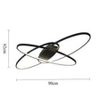 Ezria – Creative Geometric LED Ceiling Lamp Lampasa.com
