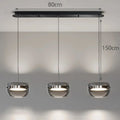 Haakon – Modern Smoked Glass LED Pendant Light for Dining Tables and Bars Kozyled.com