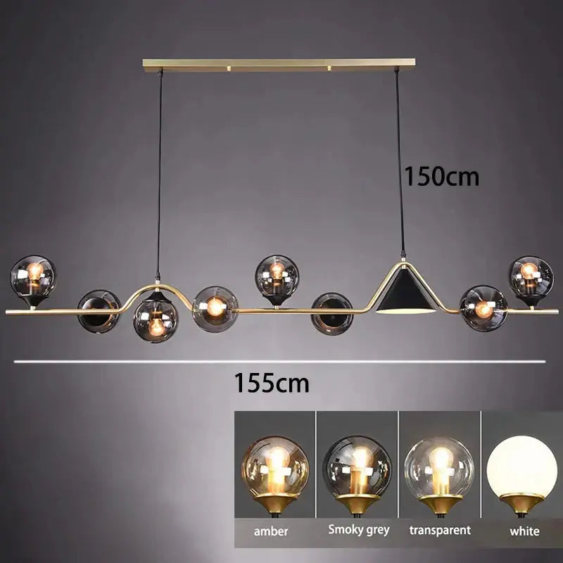 Larson – Dimmable Retro LED Pendant Light for Dining Tables and Bars Kozyled.com