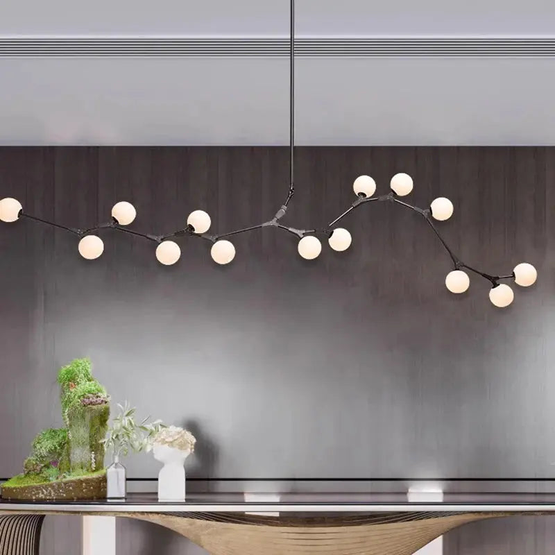 Viggo – Creative Branch-Style Extra-Long Dimmable LED Pendant Light for Dining Tables and Bars Kozyled.com