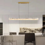 Heimir – Modern Luxury Dimmable LED Pendant Light with Marble Design for Dining Tables and Bars Kozyled.com