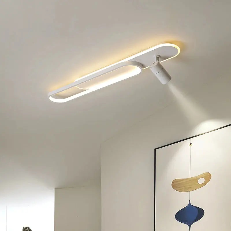 Jensen – Modern LED Ceiling Lamp with Adjustable Spotlights for Focused Lighting Kozyled