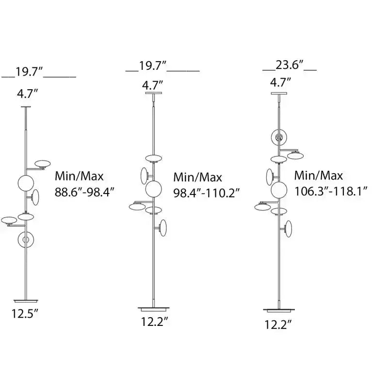Vexa – Modern Creative Corner LED Floor Lamp Lampasa.com