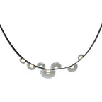 Krystof – Nordic Dimmable LED Pendant Light with Glass Shade and Leather Belt Suspension Kozyled.com