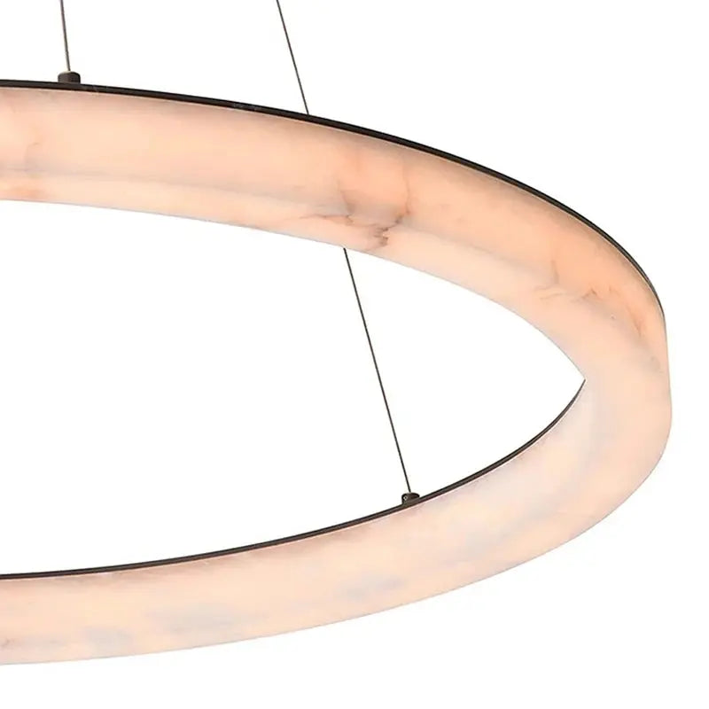 Aron – Modern Dimmable LED Pendant Light with Elegant Marble Lampasa.com