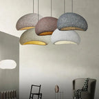 Handmade Japanese Wabi Sabi LED Pendant Lamp Annya SPINGAR.COM