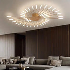 Fan-shaped LED ceiling light Arlo™ Spingar.com
