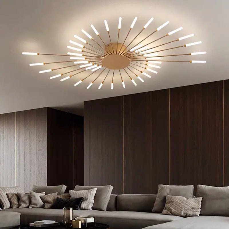 Fan-shaped LED ceiling light Arlo™