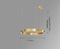 Modern Luxury Ring LED Pendant Lamp Alberte SPINGAR.COM
