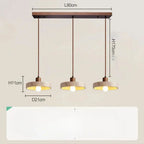 Oskar – Natural Stone & Wood LED Pendant Lamp Lampasa.com