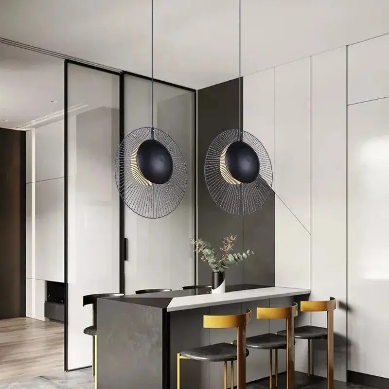 Docorative Oyster Style LED Pendant Lamp Embla SPINGAR.COM