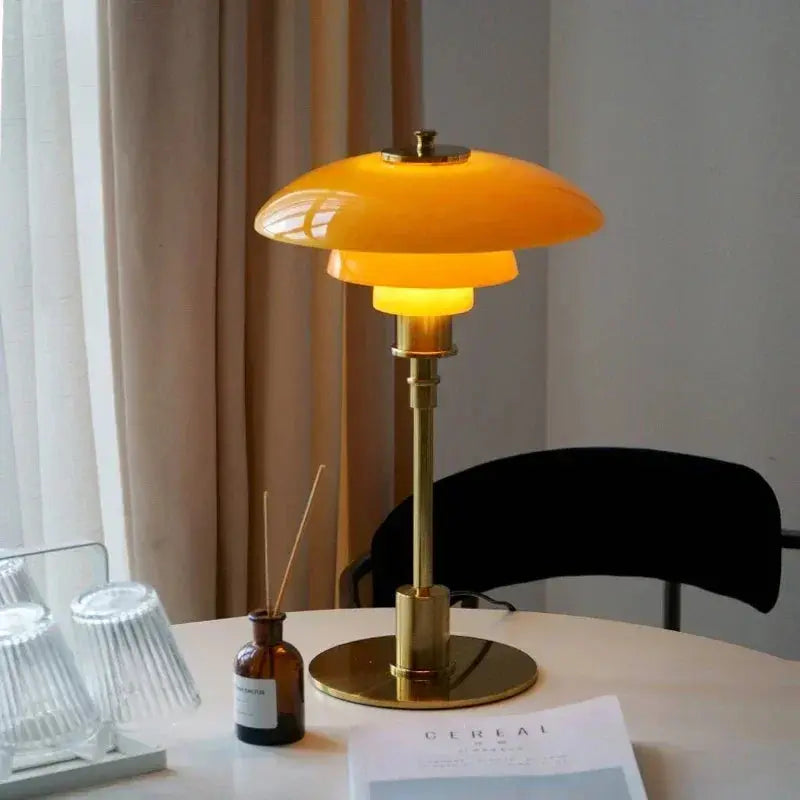 Helga – High-Quality LED Glass Table Lamp for Elegant Lighting Kozyled