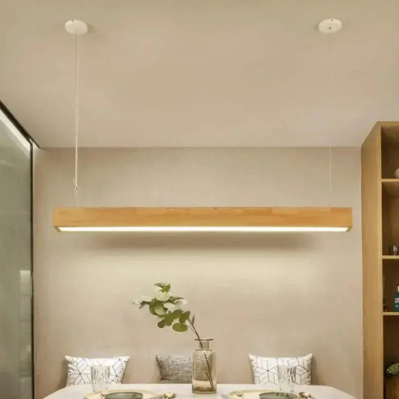 Ravien – Nordic Modern Solid Wood LED Pendant Lamp Lampasa.com