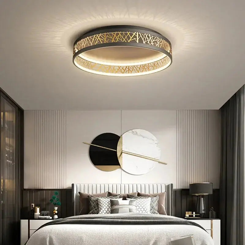 Decorative Dimmable Atmospheric LED Ceiling Lamp Catherine SPINGAR.COM