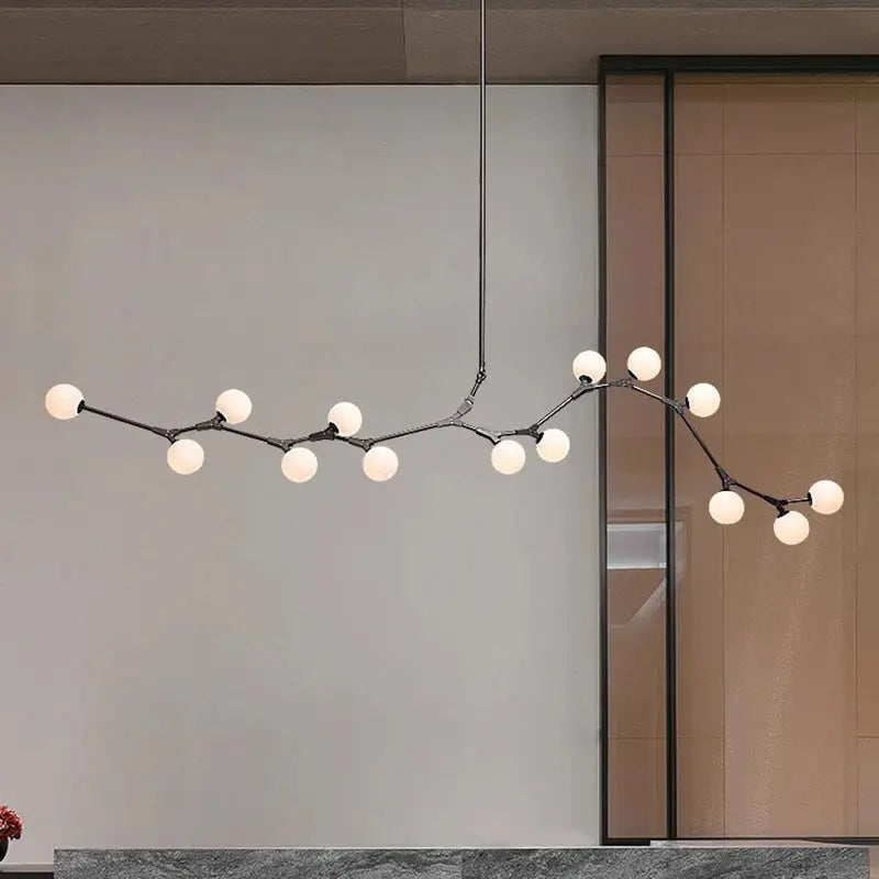 Viggo – Creative Branch-Style Extra-Long Dimmable LED Pendant Light for Dining Tables and Bars Kozyled.com