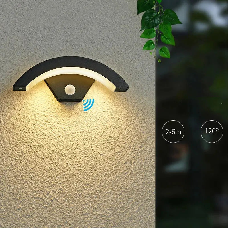 Annalise – Modern Waterproof IP65 Outdoor Motion Sensor LED Wall Lamp for Secure Lighting Kozyled