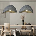 Handmade Japanese Wabi Sabi LED Pendant Lamp Annya SPINGAR.COM