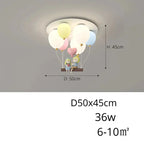 Levi – Modern Dimmable LED Ceiling Light for Kids’ Room or Nursery Lampasa.com