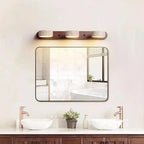 Japandi Travertine & Wood Rotatable Wall Lamp – Adelina lampasa.com