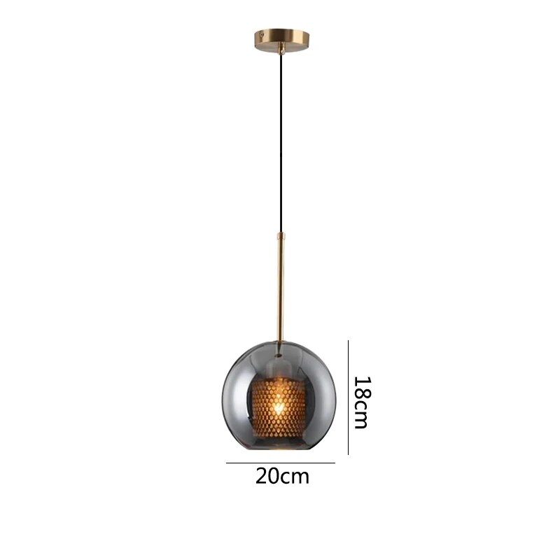 Industrial Vintage Scandinavian Design LED Pendant Lamp Donna.
