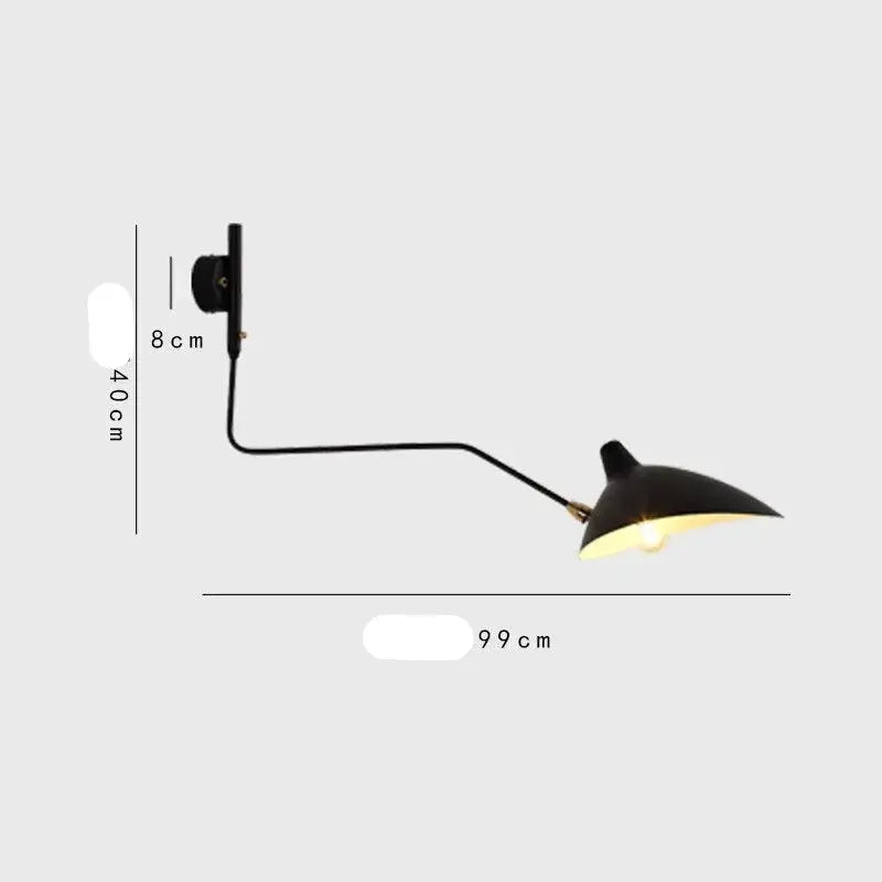 Asa – Industrial Retro LED Wall Light for Vintage inspired Interiors Lampasa.com