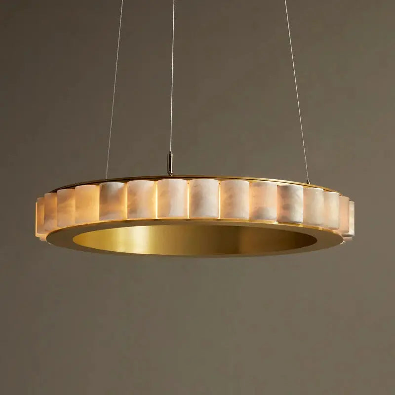 Vimar – Modern Luxury LED Pendant Light with Dimmable Marble Design Lampasa.com