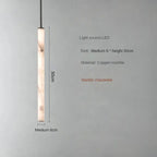 Aina – High-Quality Elegant Copper and Natural Marble LED Pendant Lamp for Luxury Interiors Kozyled