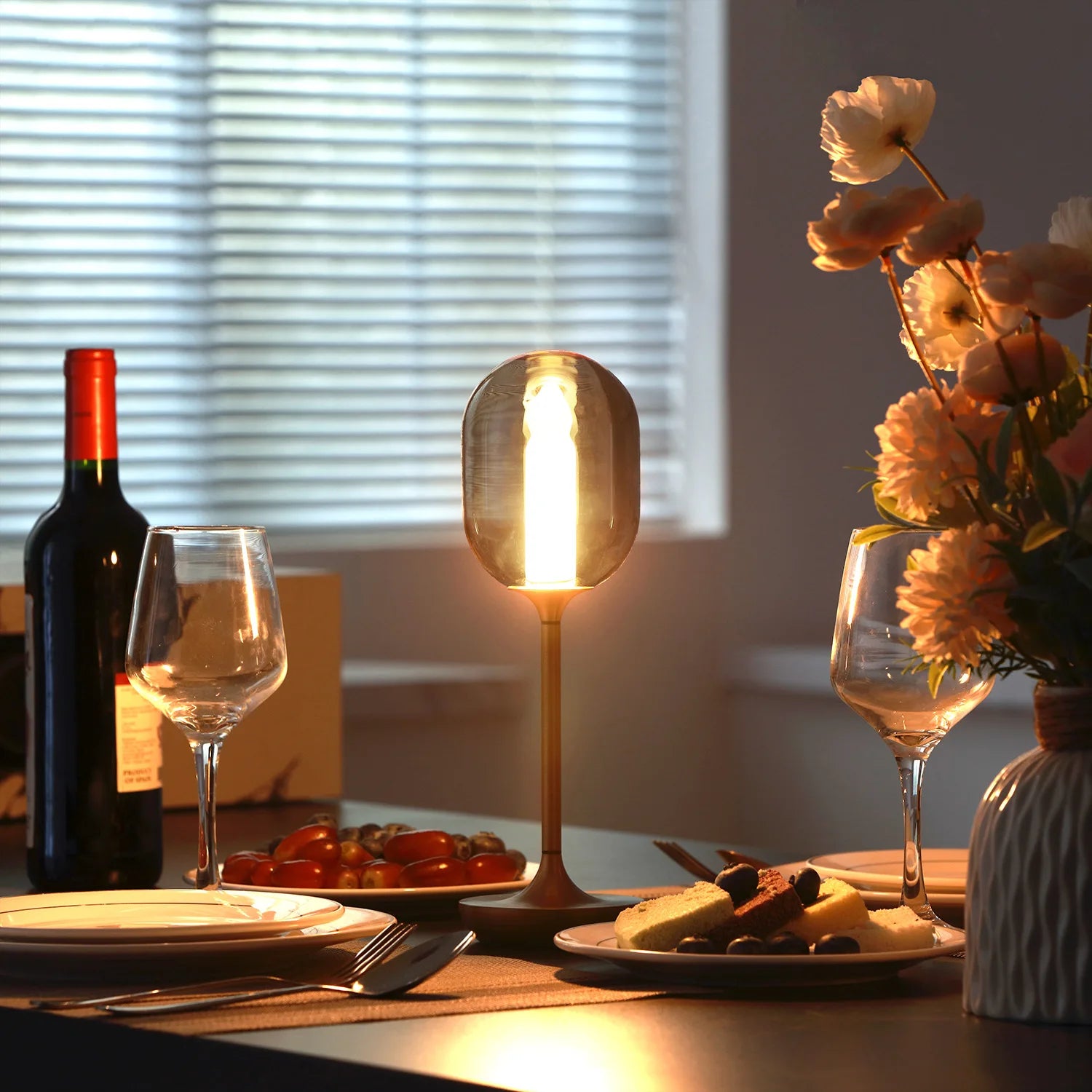 Rechargeable Wireless Touch Table Lamp - Solis