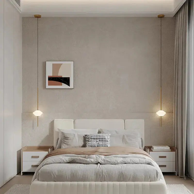 Hedvig – Modern White Glass LED Pendant Lamp Lampasa.com