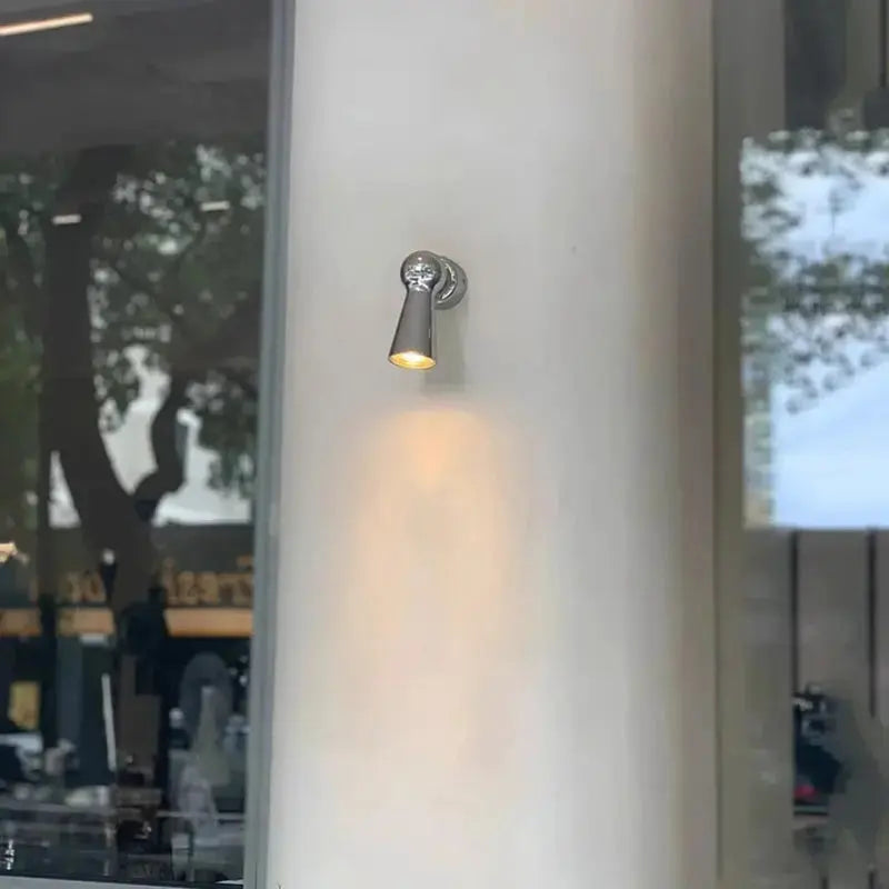 Randel – Chrome Metal LED Wall Light with Sleek Modern Design Lampasa.com