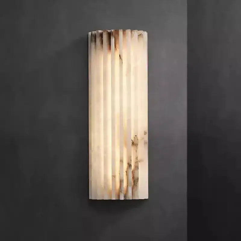 Ted – Creative LED Wall Light with Natural Marble for Elegant Interiors Lampasa.com