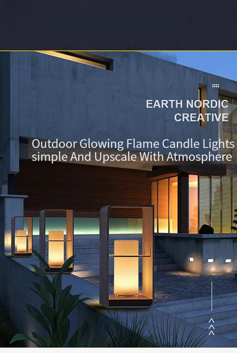 Outdoor Garden/Balcony LED Lamp Elof SPINGAR.COM