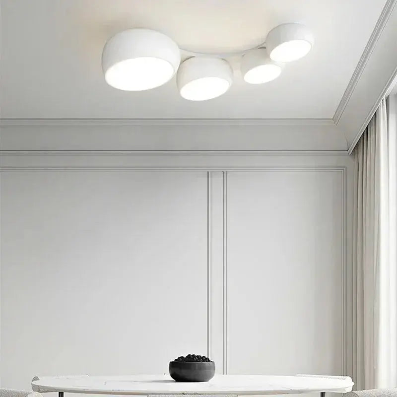 Lykke – Nordic Honeycomb Style LED Ceiling Lamp for Modern, Geometric Lighting Kozyled