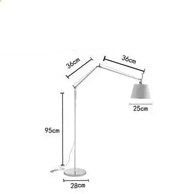 Filippa – Modern Arc Dimmable LED Floor Lamp Lampasa.com